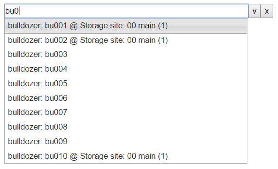 Fast add dropdown on a computer